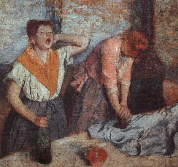 Edgar Degas Laundry Maids